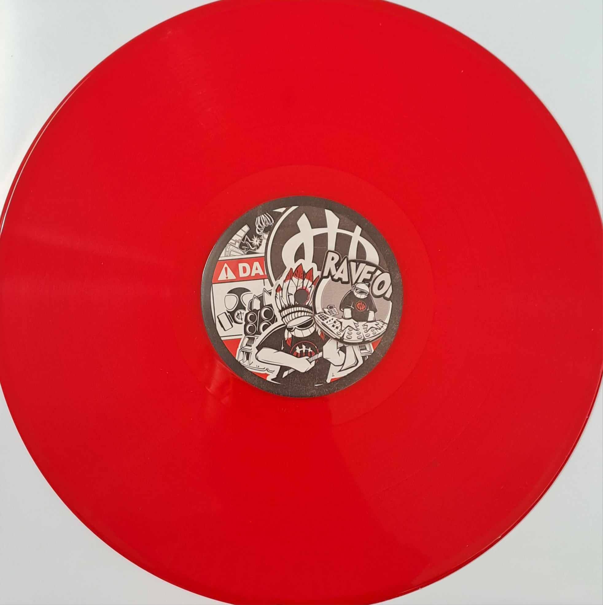 Okupe VA 01 (rouge) - vinyle freetekno